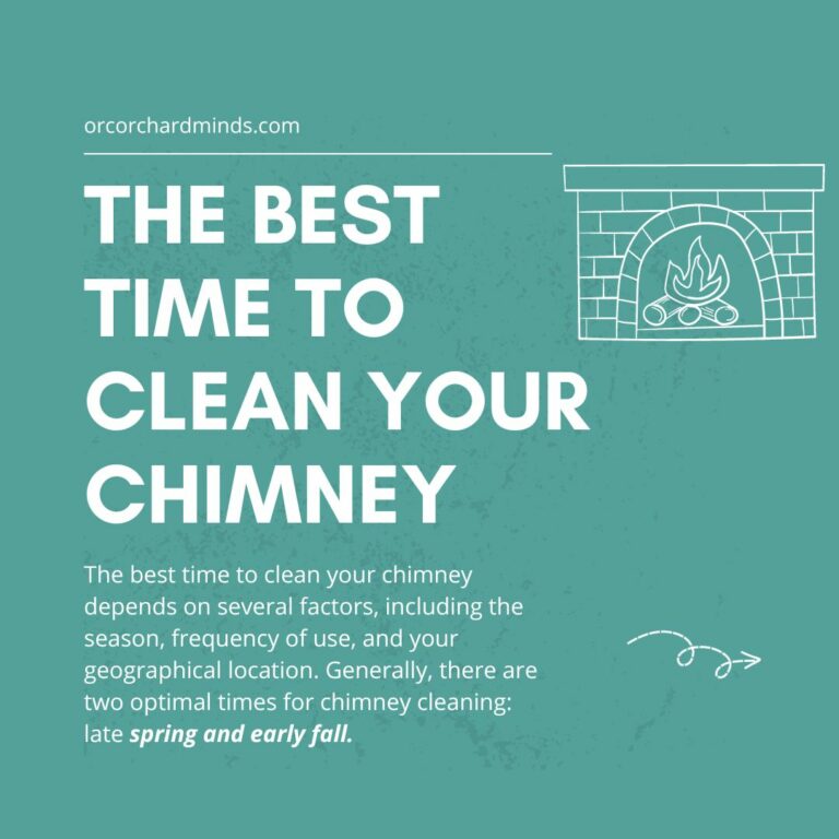 The Best Time to Clean Your Chimney