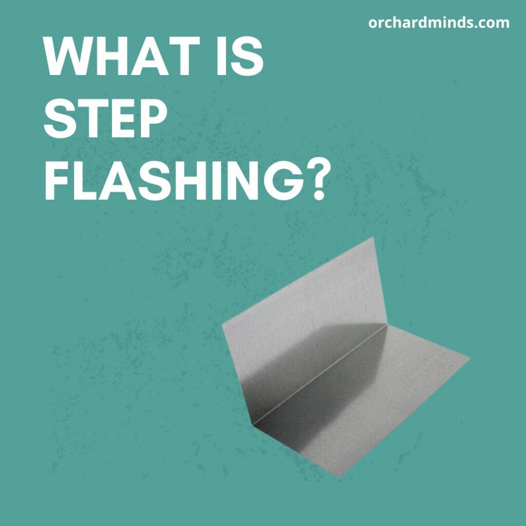 Step flashing - What is placed around a chimney to prevent leaks