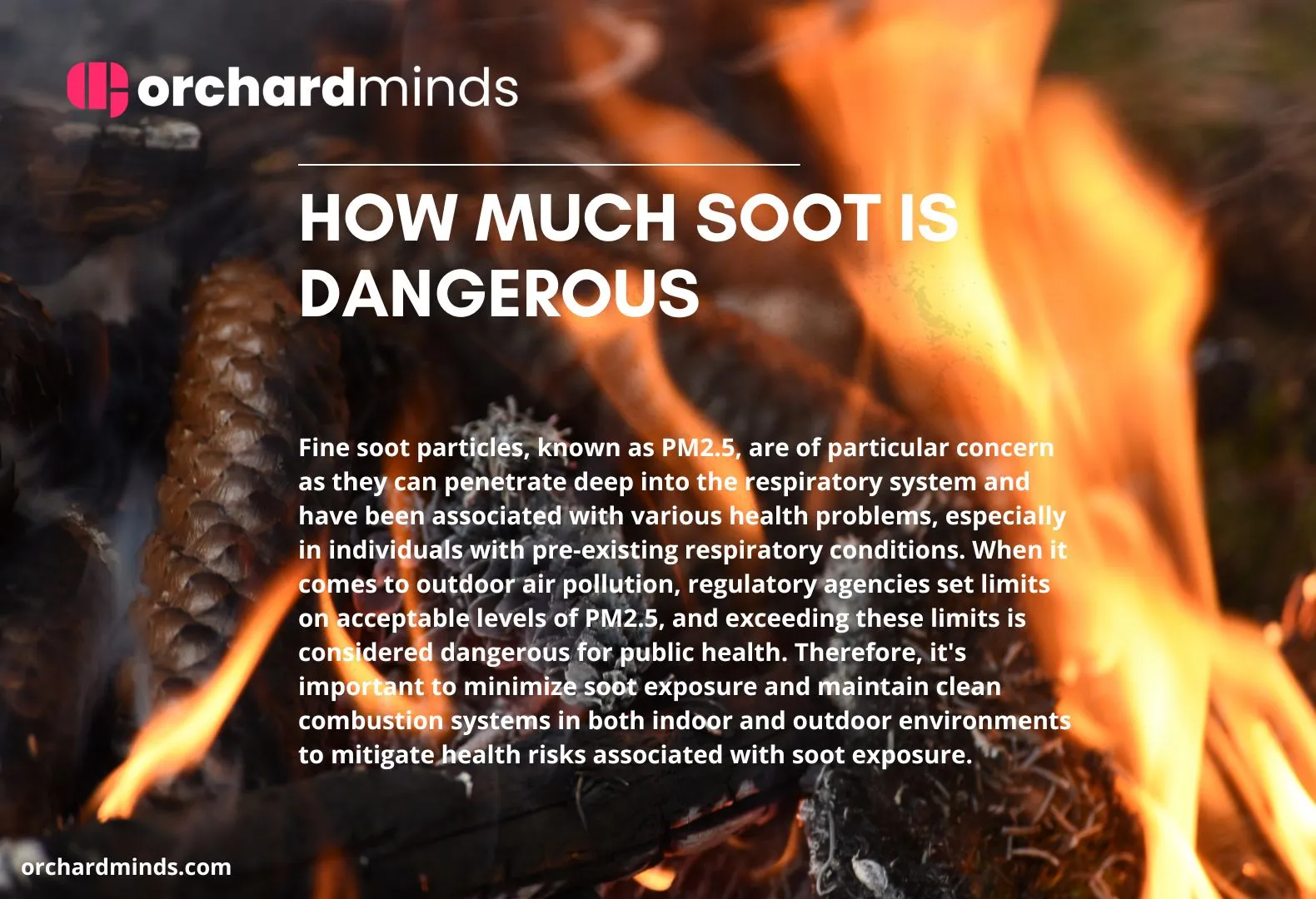 How much soot is dangerous