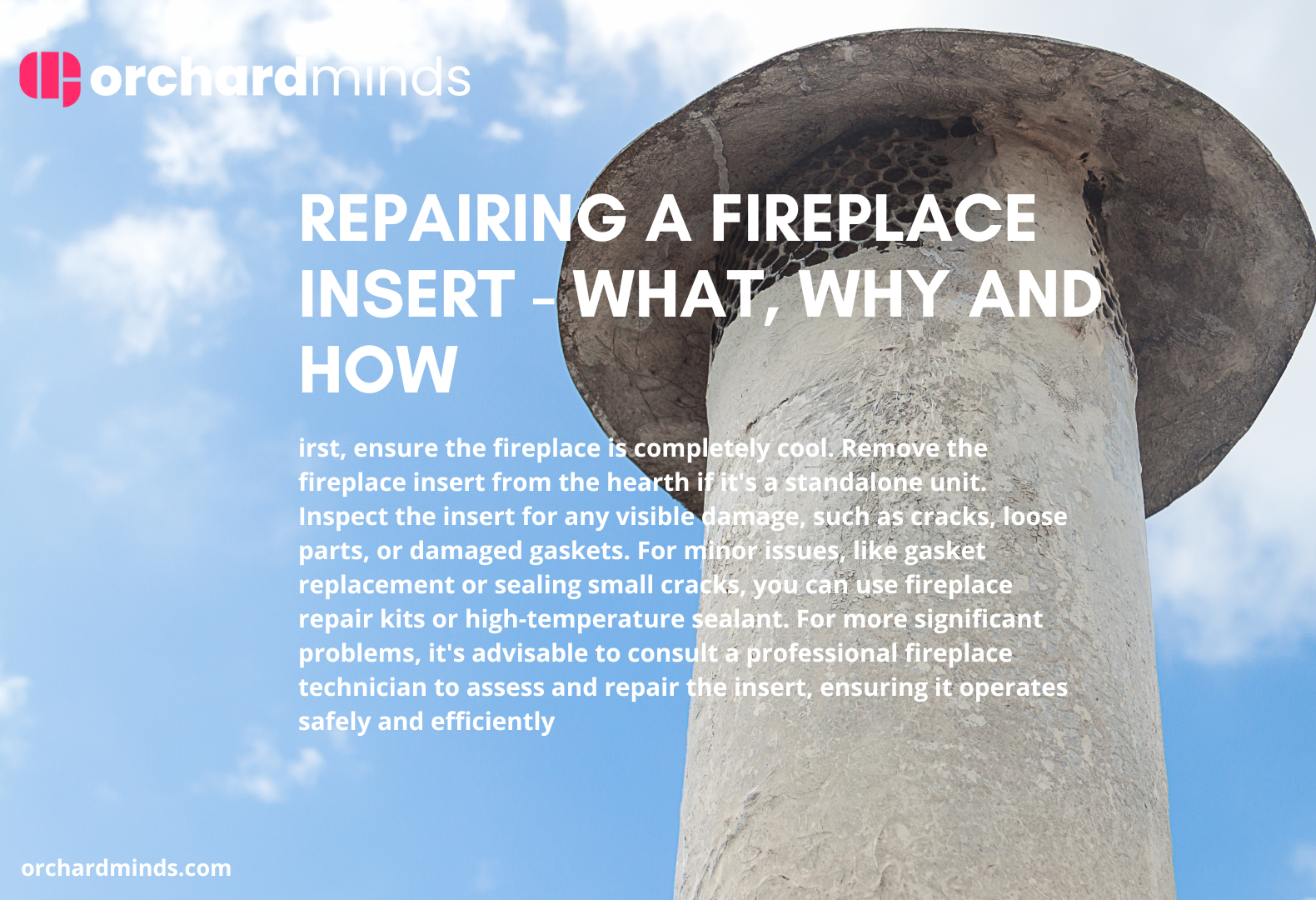 Repairing a fireplace insert - What, Why and How