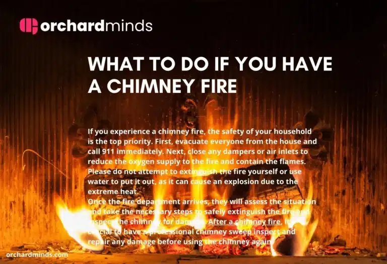 What to do if you have a chimney fire